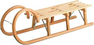 Gloco - Hörner Rodel Lattensitz 115 cm
