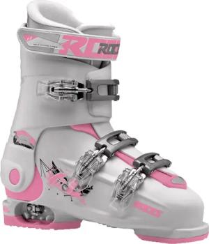 Roces - Idea Free Skischuh verstellbar L Kinder weiß pink