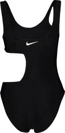 Nike - Cutout One Piece Badeanzug Damen schwarz