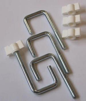 Sirch Ersatzhakenschraubenset (neutral)
