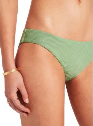 Seafolly - SecondWave Hipster Bikinihose Damen palm green