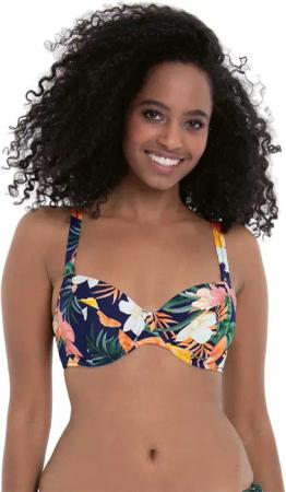 Anita - Luna Bikini Top Damen deep lagoon