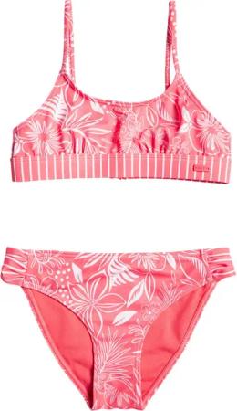 Roxy - Vacay For Life Bralette Bikini Mädchen sunkissed coral
