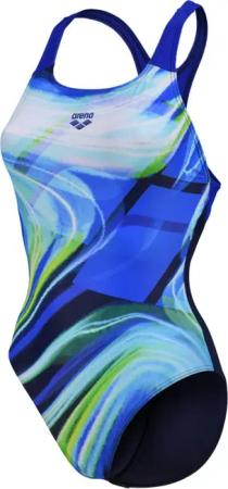 Arena - Visual Waves Badeanzug Damen navy