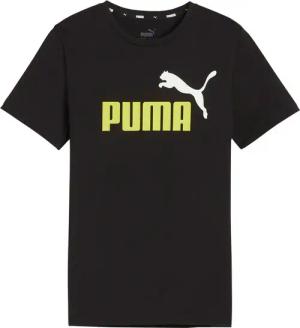 Puma - ESS+ 2 Col Logo T-Shirt Jungen puma black