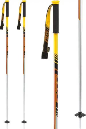 Line - Tac 17/18 Alpin Skistöcke silber gelb orange