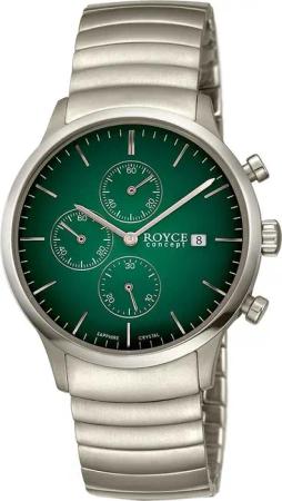 Boccia 3743-01 Royce Chronograph Titanium Herrenuhr 40mm 3ATM