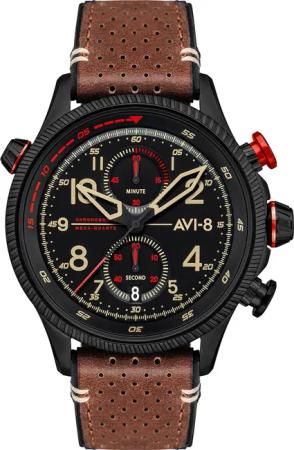 AVI-8 AV-4080-04 Hawker Hunter Chronograph Herrenuhr 44mm 5ATM