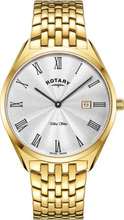 Rotary GB08013/01 Ultra Slim Herrenuhr 38mm 5ATM