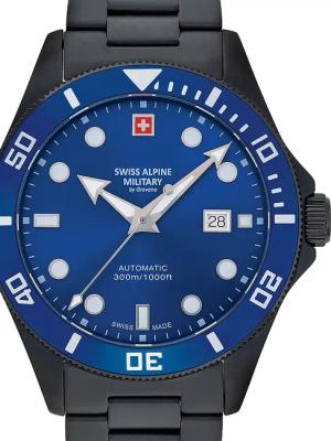 Swiss Alpine Military 7095.2175 Diver Automatik Herrenuhr 44mm 30ATM