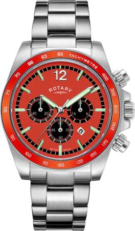 Rotary GB05440/54 Henley Chronograph Herrenuhr 41mm 10ATM