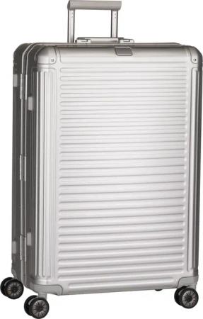 travelite Next 4w Trolley L in Silber (100 Liter), Koffer & Trolley