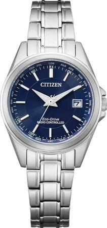 Citizen EC1180-81L Eco-Drive Funkuhr Damenuhr 29mm 10ATM