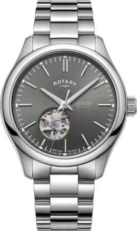 Rotary GB05095/74 Oxford Automatik Herrenuhr 40mm 5ATM