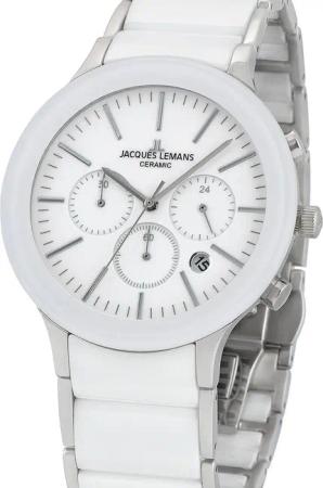 Jacques Lemans 1-1854B Dublin Chronograph Herrenuhr 42mm 5ATM