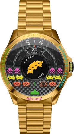 Nubeo NB-6082-SI-33 Herrenuhr Quasar Automatik Limited 48mm 20ATM