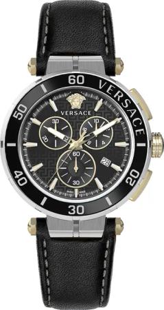 Versace VE3L00222 Greca Chronograph Herrenuhr 45mm 5ATM