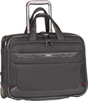 Samsonite Pro-DLX 6 Rolling Tote 15.6'' in Schwarz (26.5 Liter), Pilotenkoffer