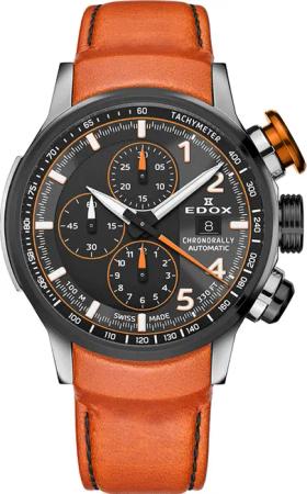 Edox 01129-TGNOCO-GNO Chronorally Automatik Herrenuhr 45mm 10ATM