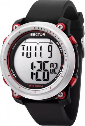 Sector R3251546002 EX-38 Herrenuhr Digitaluhr 45mm 10ATM