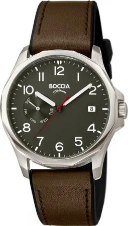 Boccia 3644-01 Herrenuhr Titanium 40mm 10ATM