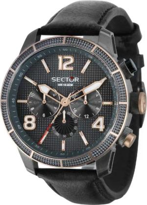 Sector R3251575013 Herrenuhr Chronograph 45mm 10ATM