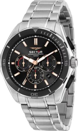 Sector R3273636001 Serie 790 Chronograph Herrenuhr 42mm 10ATM