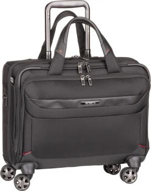 Samsonite Pro-DLX 6 Spinner Tote 15.6'' in Schwarz (26 Liter), Pilotenkoffer