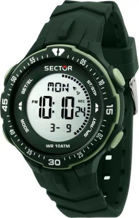 Sector R3251280003 EX-26 Herrenuhr Digitaluhr 44mm 10ATM