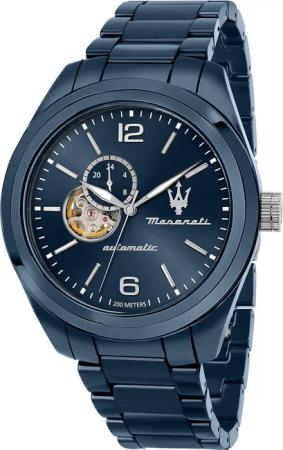 Maserati R8823150002 Traguardo Keramik Automatik Herrenuhr 45mm 20ATM