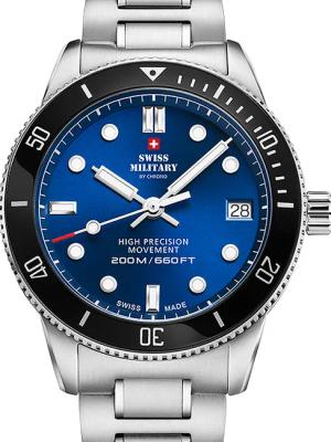 Swiss Military SM34089.02 Diver Damenuhr 37mm 20ATM