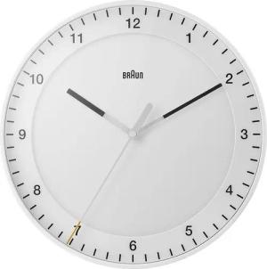 Braun BC17W Klassik Wanduhr