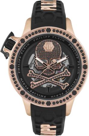 Philipp Plein PWUAA0323 Hyper Sport Automatik Herrenuhr 46mm 5ATM