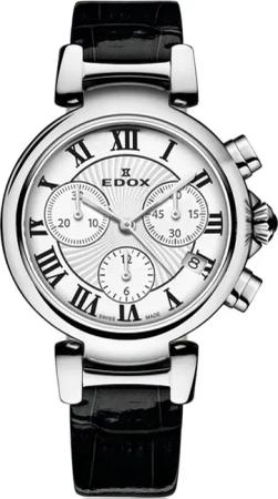 Edox 10220-3C-AR LaPassion Chronograph Damenuhr 35mm 5ATM