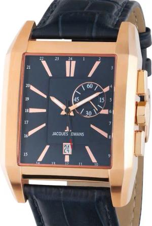 Jacques Lemans 1-2162D Torino eckige Herrenuhr 38mm 5ATM