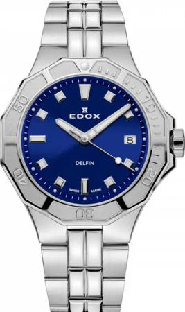 Edox 53020-3M-BUN Delfin Diver Damenuhr 38mm 20ATM