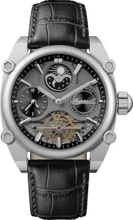 Ingersoll I15402 Herrenuhr Varsity Dual Time Automatik 45mm 5ATM