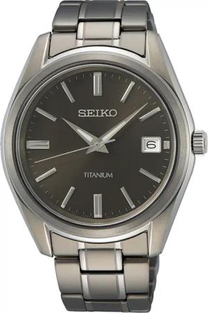Seiko SUR375P1Conceptual Series Titanium m. Saphirglas Herrenuhr 40mm 10ATM