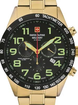 Swiss Alpine Military 7047.9117 Chronograph Herrenuhr 45mm 10ATM