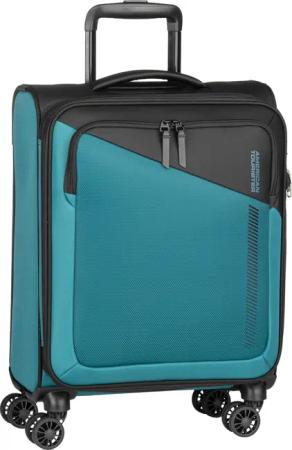 American Tourister Daring Dash Spinner S EXP in Blau (39 Liter), Handgepäck