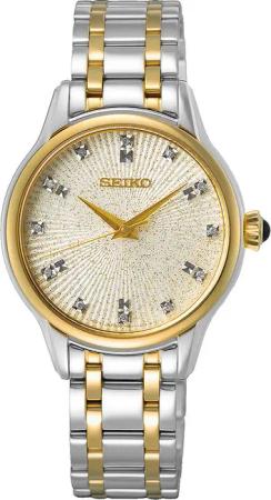 Seiko SRZ550P1 Conceptual Series Diamond Damenuhr 30mm 5ATM