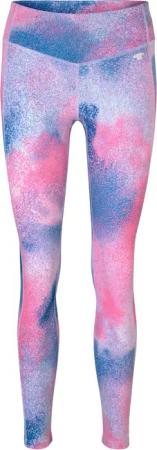 TOM TAILOR Damen Gemusterte Leggings, rot, Logo Print, Gr. S
