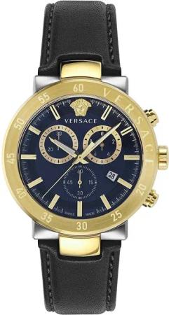 Versace VEPY00320 Herrenuhr Urban Mystique Chrono 44mm 5ATM