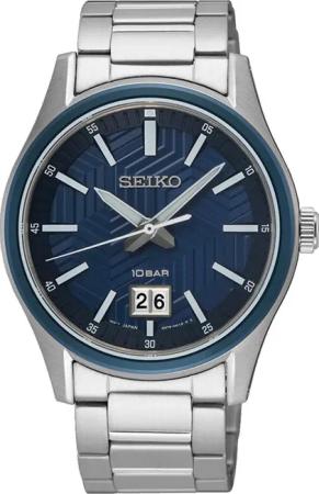 Seiko SUR559P1 Saphirglas Herrenuhr Big-Date 40mm 10ATM