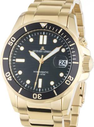 Jacques Lemans 1-2170M Hybromatic Diver Herrenuhr 41mm 20ATM