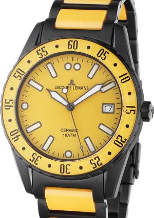 Jacques Lemans 42-10I Liverpool Ceramic Herrenuhr 42mm 10ATM