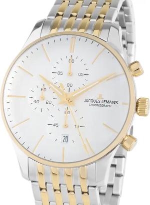 Jacques Lemans 1-2163J London Herren Chronograph 40mm 5ATM