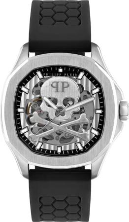 Philipp Plein PWRAA0123 High-Conic Automatik Herrenuhr 42mm 5ATM