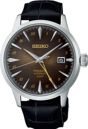 Seiko SSK039J1 Presage Cocktail Time GMT Rusty Nail