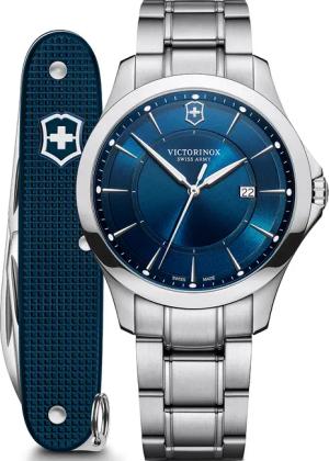 Victorinox 241910.1 Alliance Set mit Taschenmesser Herrenuhr 40mm 10ATM